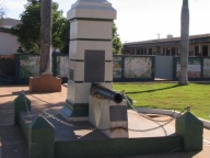 Monumento de um canhão, Nioaque - MS