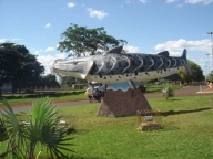 Monumento do Peixe Pintado, Itapor - MS