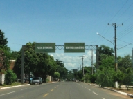 Entrada da Cidade - Anastcio MS (Foto: Panoramio)