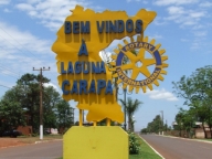 Entrada da Cidade, Laguna Carap - MS